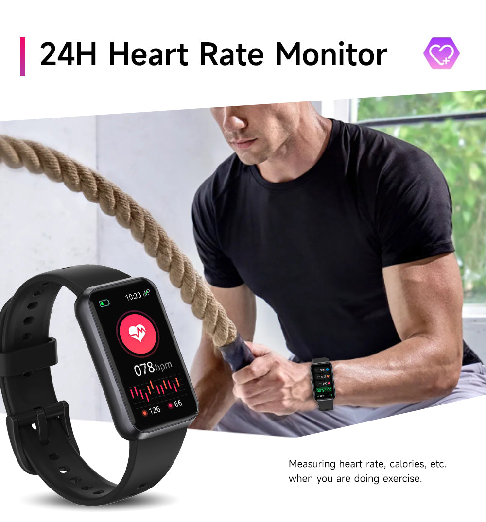Fitness Trackers,Smart Band 24/7 Health Monitoring,Blood Oxygen Heart Rate Sleep Monitor,Calorie Pedometer Steps Counter Activity watchs/Notifications for iOS/Android